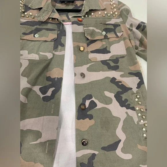 Unique TYLI camo jacket - Picture 3 of 5